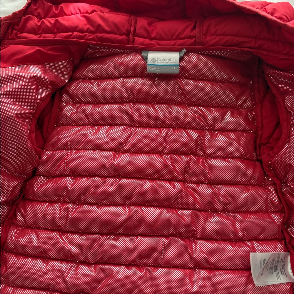 Columbia Bright Red Jacket